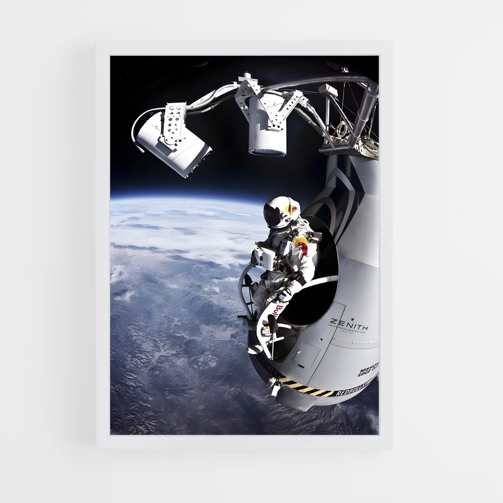 Poster Vue d'Étoiles – affiche Parachutisme (vue 3)